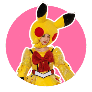 Pikachu Open Face Girl