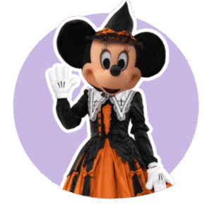 Halloween Minnie Mascot