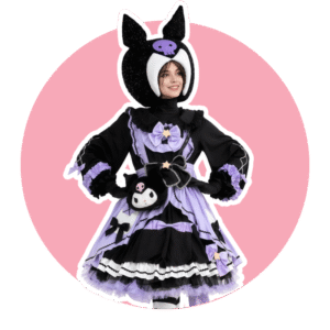 Kuromi Open Face