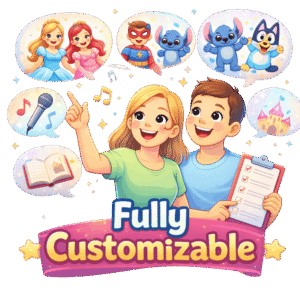 Customize your Partyfornia party